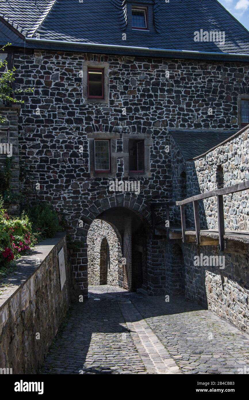 Schloss Altena im Märkischen Kreis Stockfoto