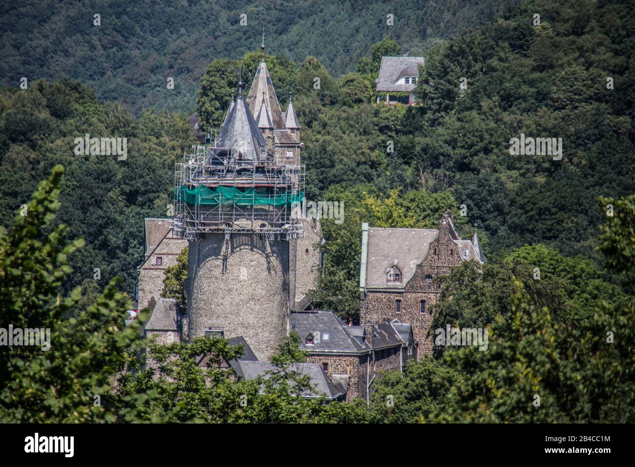 Schloss Altena im Märkischen Kreis Stockfoto