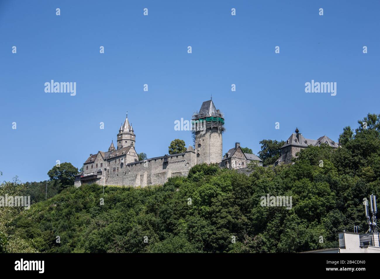 Schloss Altena im Märkischen Kreis Stockfoto