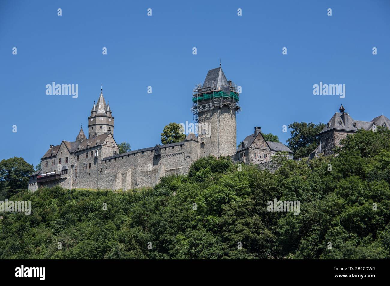 Schloss Altena im Märkischen Kreis Stockfoto