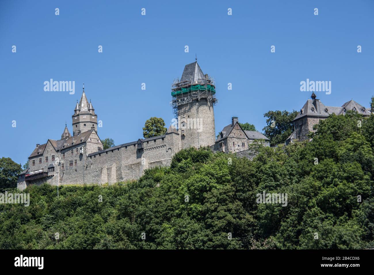 Schloss Altena im Märkischen Kreis Stockfoto