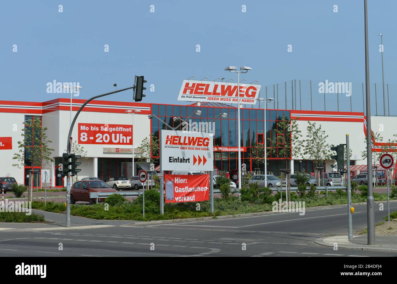 Hellweg Baumarkt, Yorckstrasse, Kreuzberg, Berlin, Deutschland Stockfoto