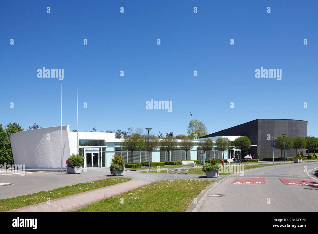 Musikschule, Bertrange, Batringen, Luxemburg, Europa Stockfoto