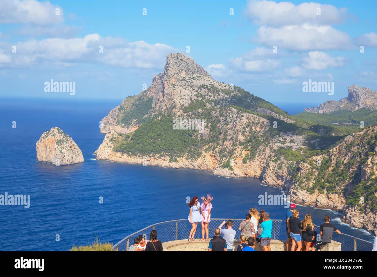 Cap de Formentor, Mallorca, Balearen, Spanien, Europa Stockfoto