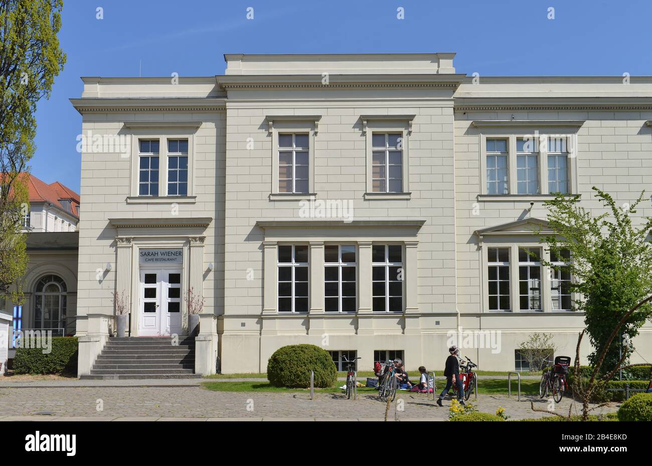 Restaurant Sarah Wiener, Invalidenstraße, Mitte, Berlin, Deutschland Stockfoto