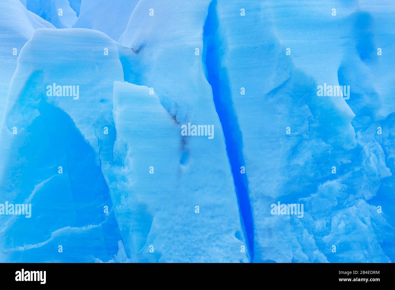 Eisberg Detail, Lago Grey Glacier, Torres del Paine National, Chile, Südamerika Stockfoto