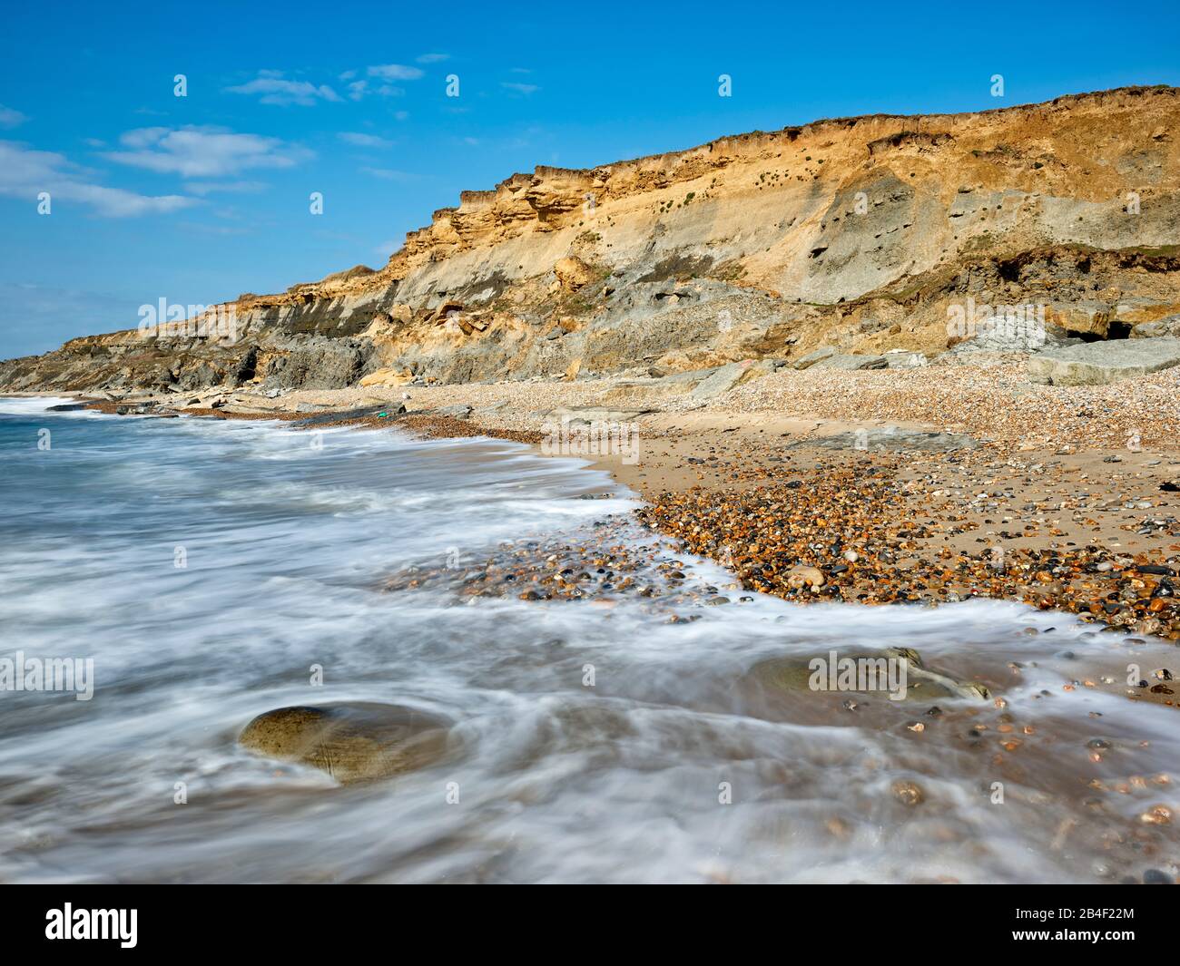Audresselles, Communes de la Terre des Deux Caps, Desvres, Boulogne-sur-Mer, Pas-de-Calais, Hauts-de-France, Frankreich, Oderzele, Parc Naturel Régional des Caps et Marais d'Opale, Côte d'Opale, Opal Coast, Channel, Atlantic Stockfoto