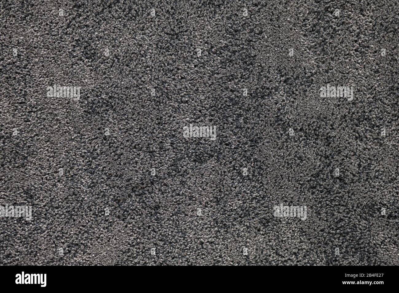 Moderne graue Teppichstruktur. Hintergrund. Nahaufnahme. Stockfoto