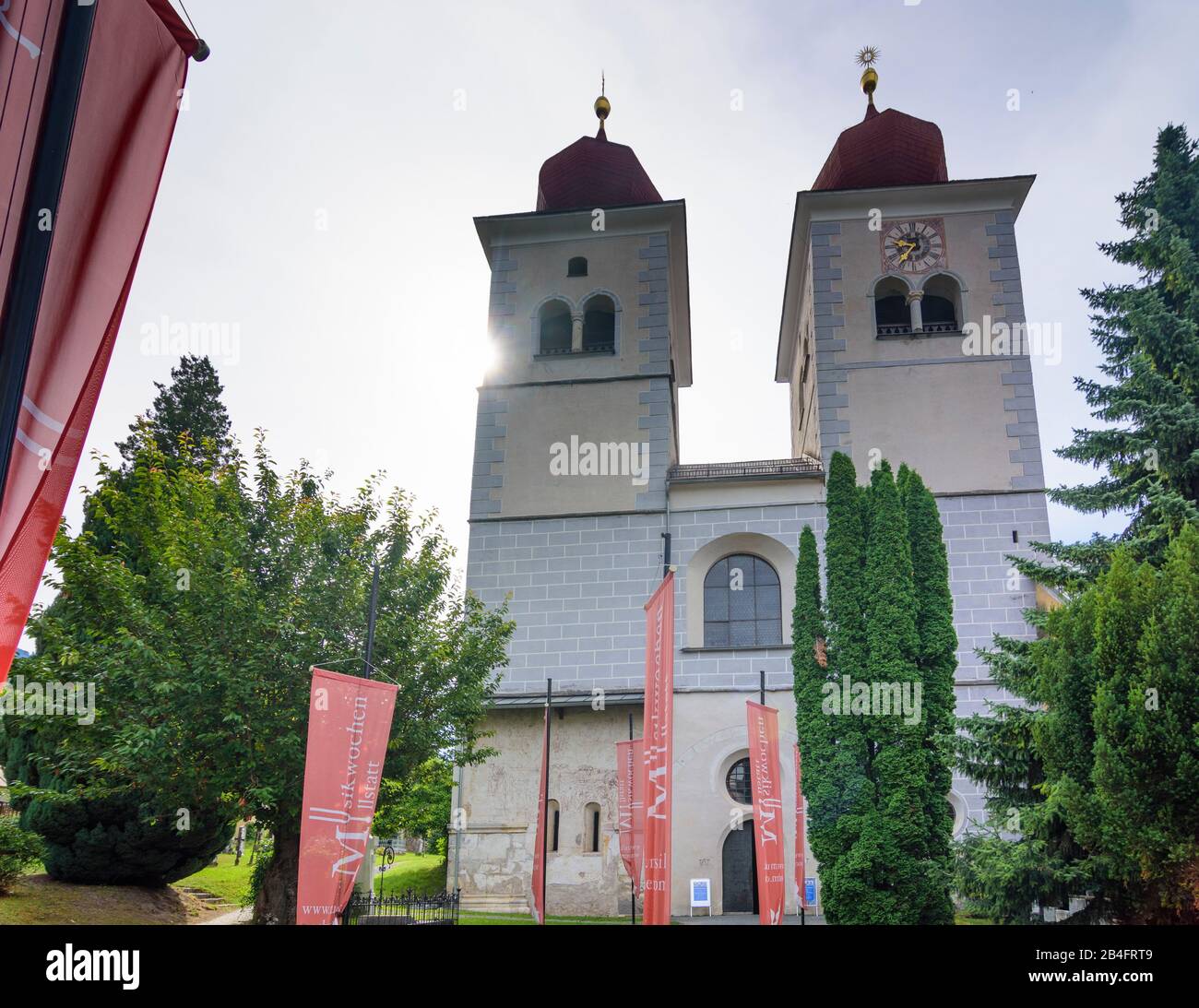 Millstatt am See, Stift Millstatt, Kirche in Kärnten/Österreich