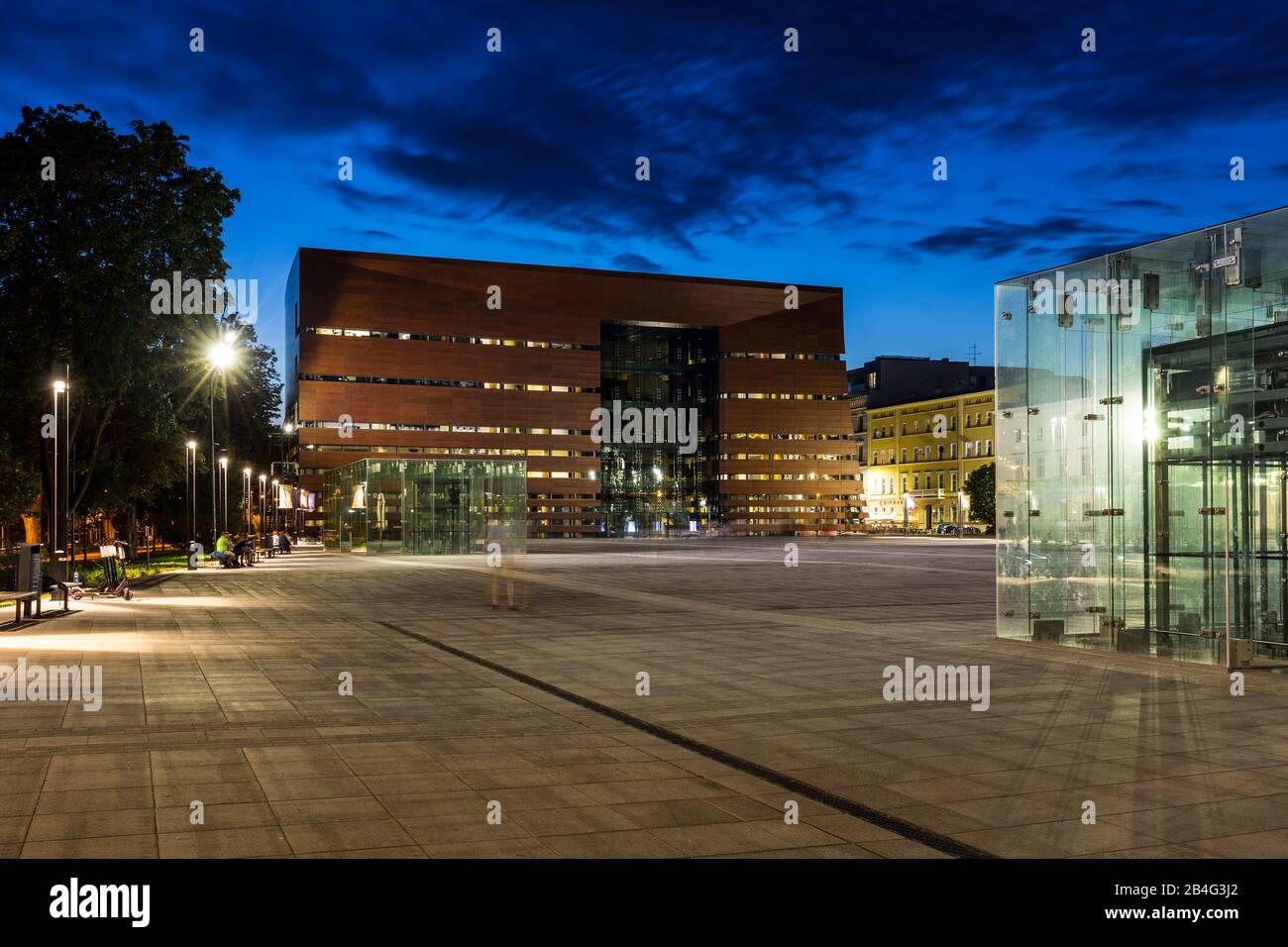 Europa, Polen, Niedermösien, Wroclaw - Nationales Musikforum Stockfoto