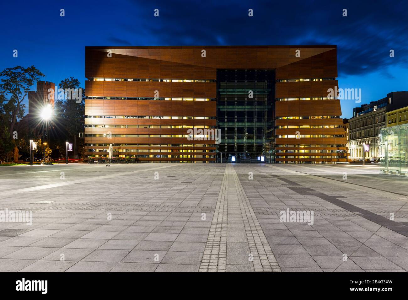 Europa, Polen, Niedermösien, Wroclaw - Nationales Musikforum Stockfoto