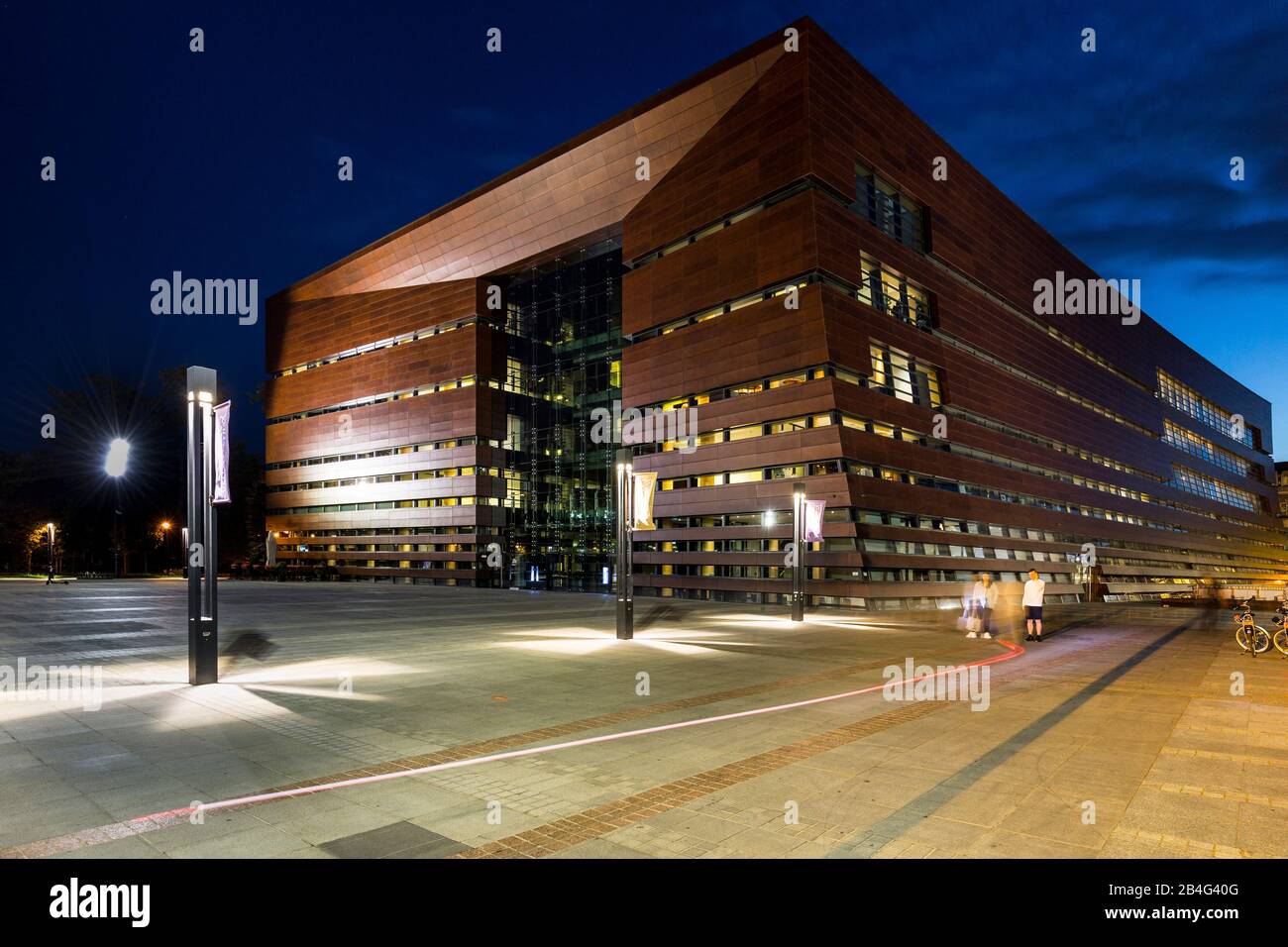 Europa, Polen, Niedermösien, Wroclaw - Nationales Musikforum Stockfoto