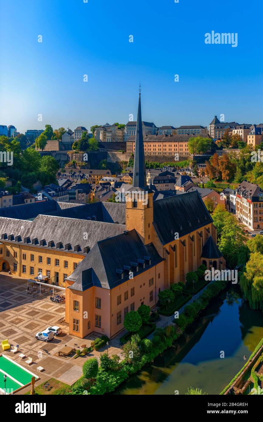 Luxemburg, Kasematten, Luxemburg-Stadt Stockfoto