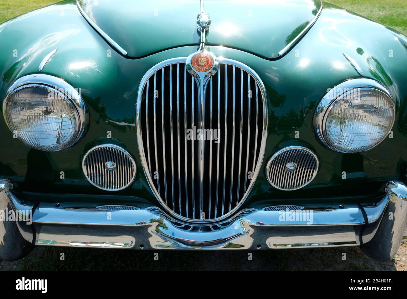Makelloser Jaguar MK II aus dem Jahr 1967 Stockfoto