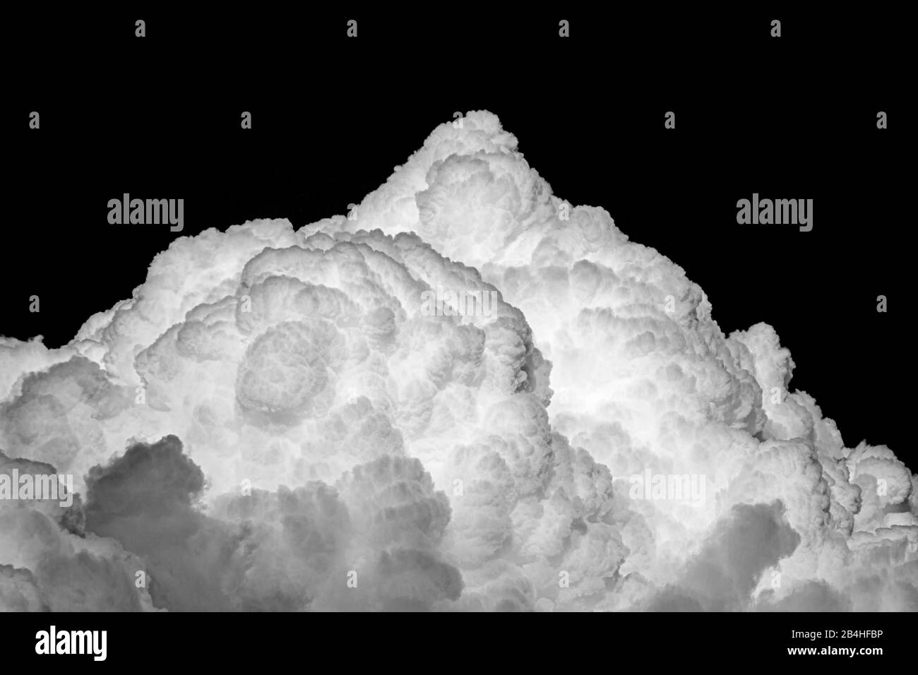 Cumulonimbus Wolken Stockfoto