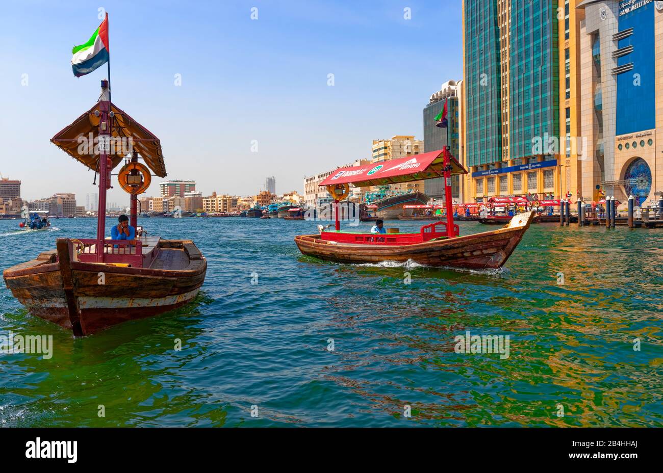 VAE, Dubai Creek, Dubai Stockfoto