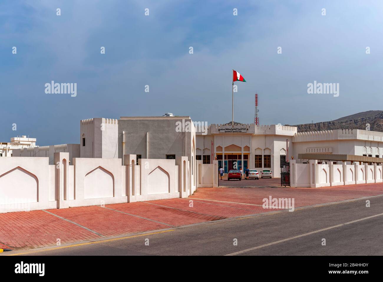Oman, Staat, Soziale-Establishment, Khasab Stockfoto