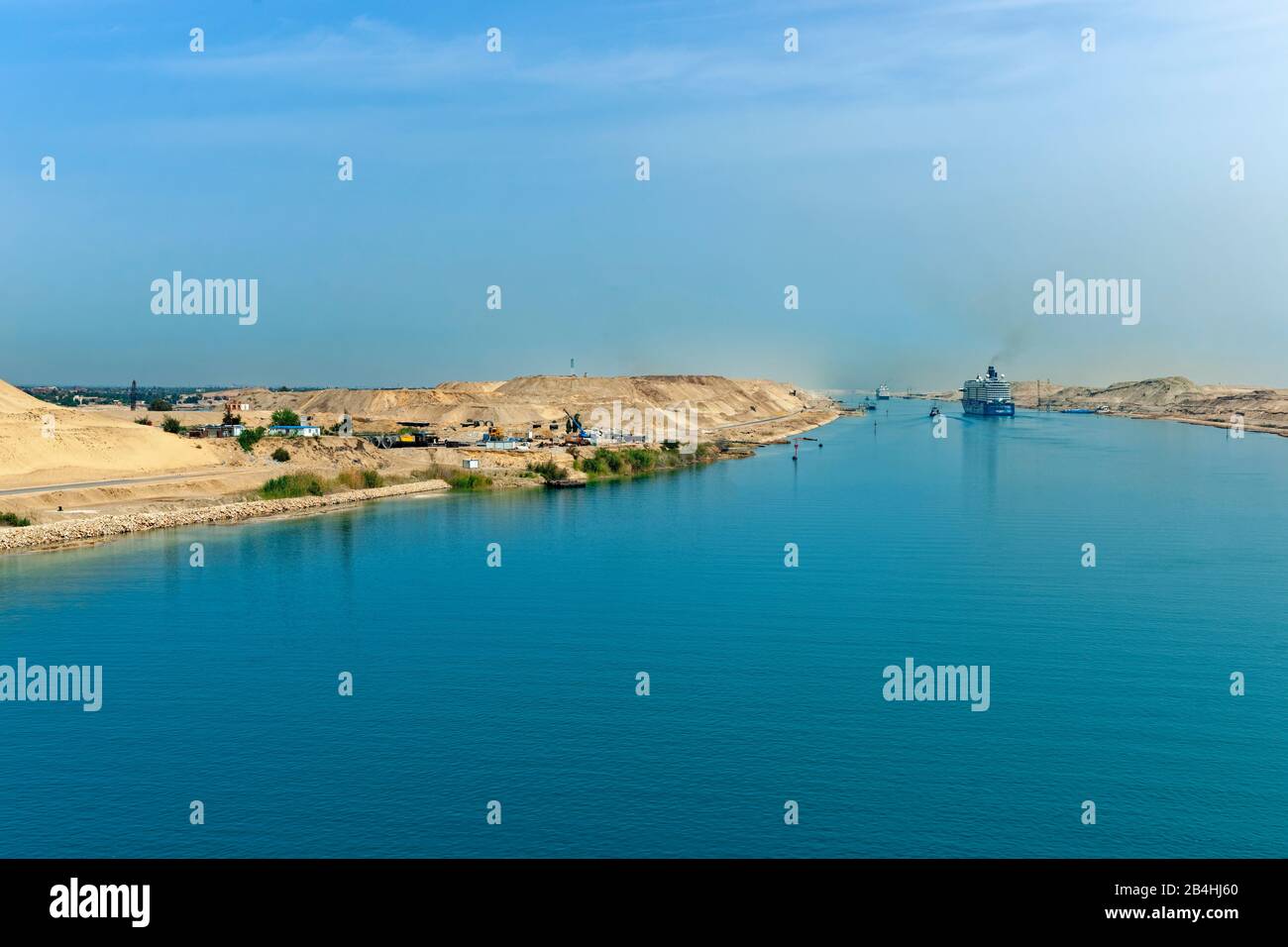Kanal Und Stadt In ägypten www.alamy.de