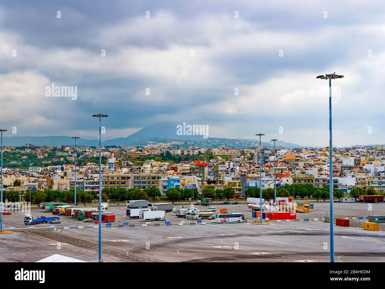 Kretas, Heraklion, Griechenland Stockfoto
