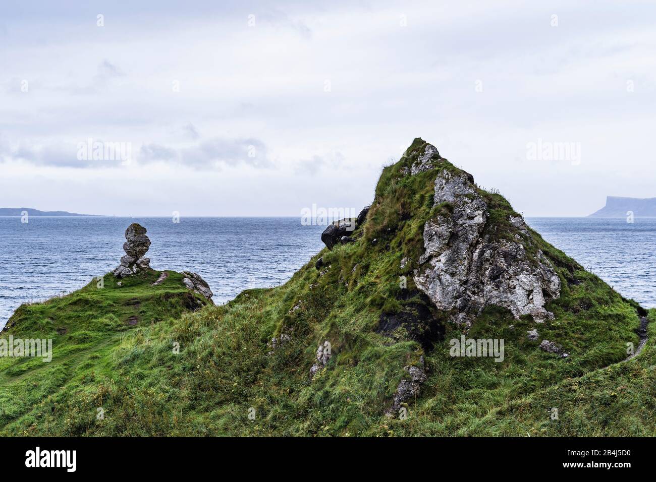 Küste, Nordirland, Großbritannien, Europa Stockfoto