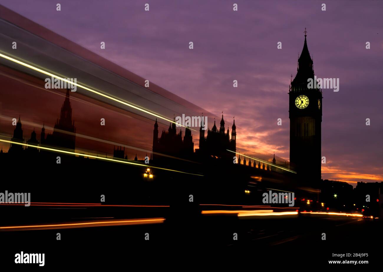 The Big Ben, London, Großbritannien Stockfoto