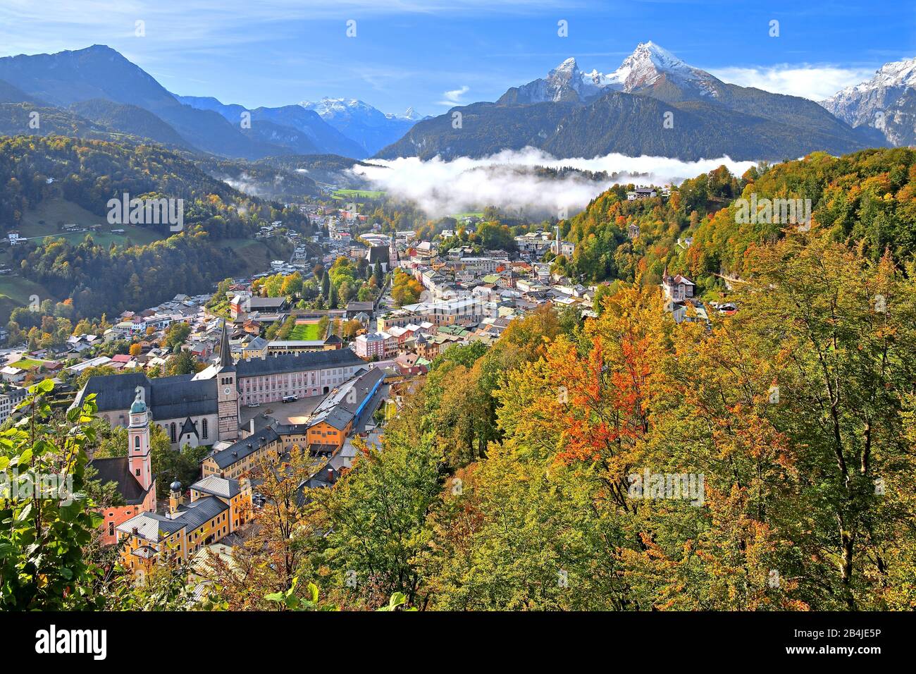 Germany berchtesgadener land view church -Fotos und -Bildmaterial in hoher  Auflösung – Alamy