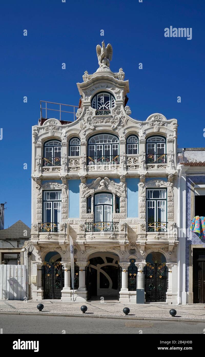 Europa, Portugal, Centro, Aveiro, Museum de Arte Nova, Jugendstil, Jugendstilmuseum Stockfoto