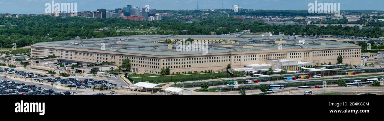 Pentagon Mit Blick Auf Hohe Auflösung Stockfoto