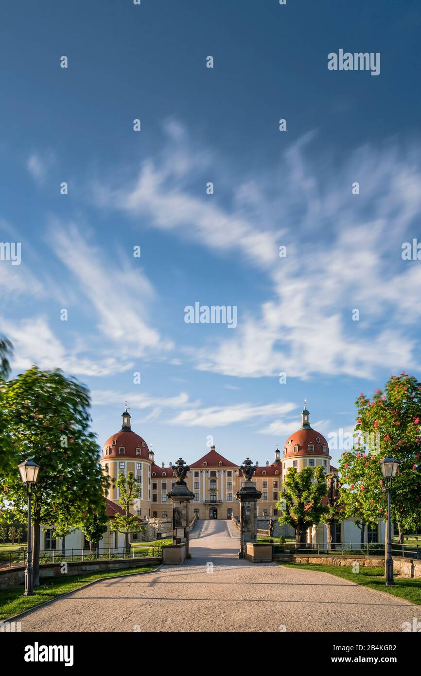 Deutschland, Schloss Moritzburg, Sachsen, Meissen, Europa Stockfoto