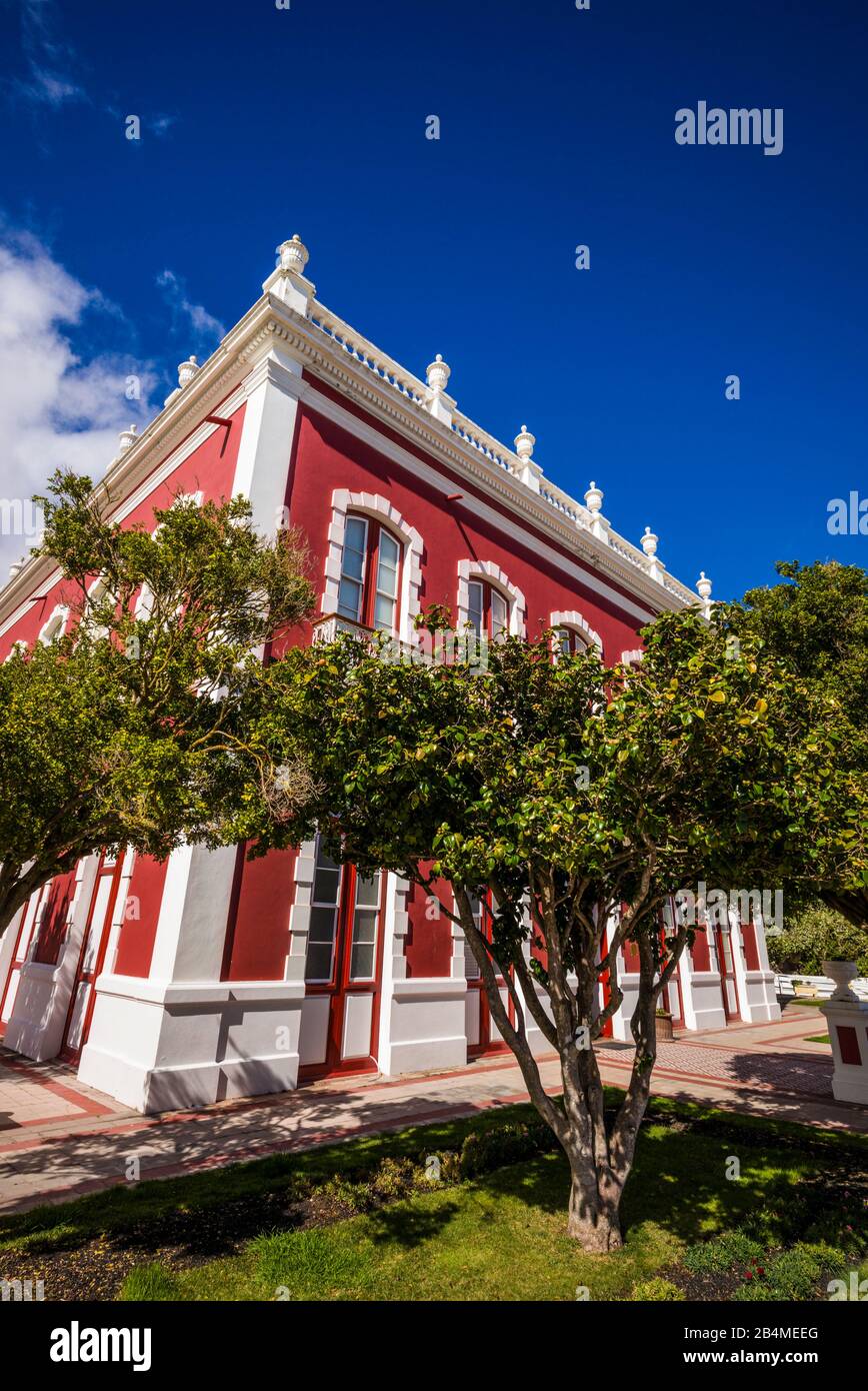 Spanien, Kanarische Inseln, La Palma, Villa de Mazo, Museo Casa Roja, Stadt Museum, 1911 erbaut Stockfoto