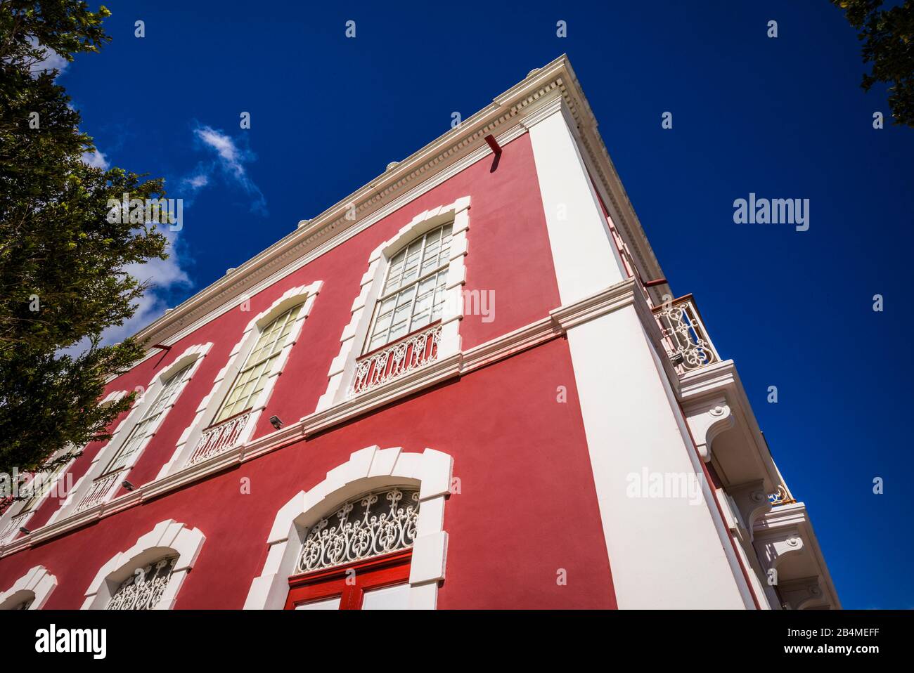 Spanien, Kanarische Inseln, La Palma, Villa de Mazo, Museo Casa Roja, Stadt Museum, 1911 erbaut Stockfoto