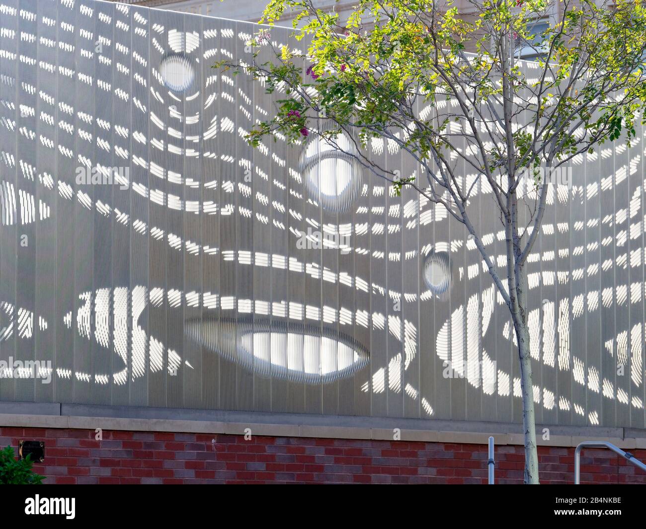 Licht- und Schattendesign Stockfoto