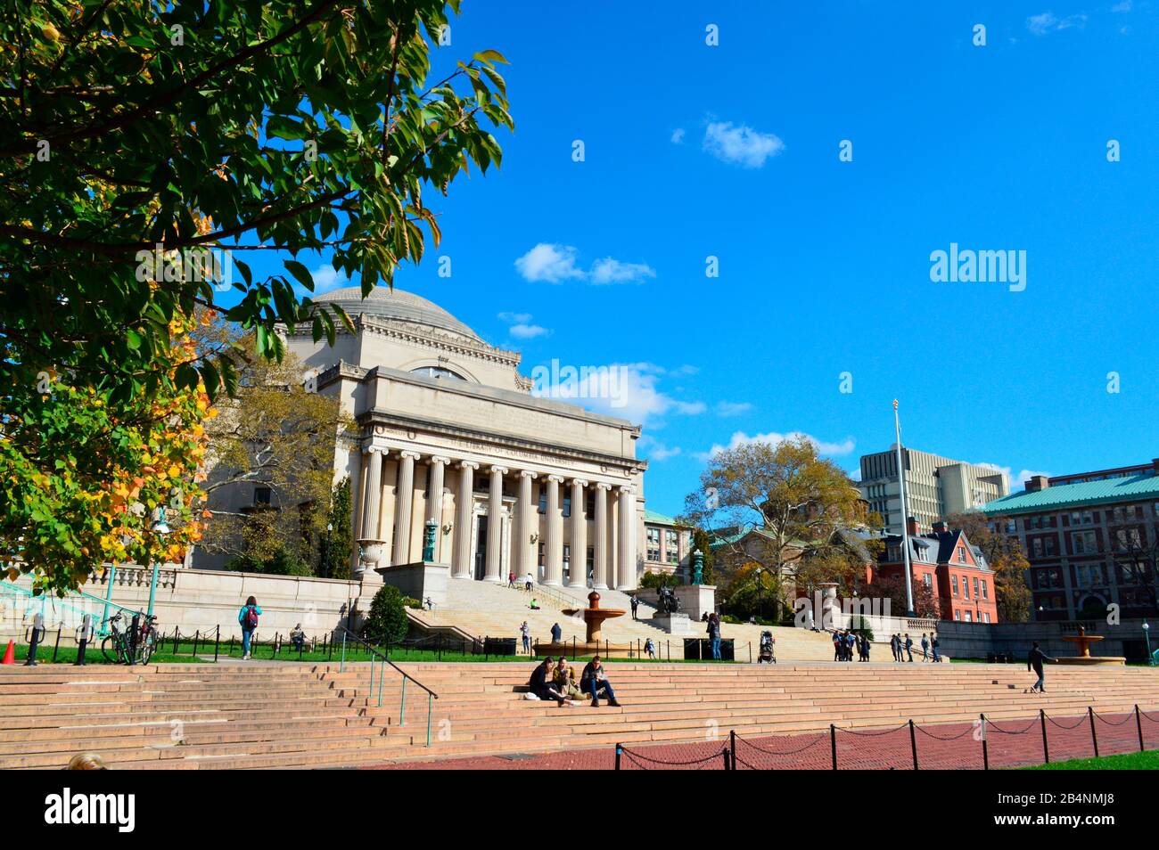 Die Columbia University ist eine private Forschungsuniversität der Ivy League in New York City Stockfoto Die Columbia University ist eine private Forschungsuniversität der Ivy League in New York City Stockfoto
