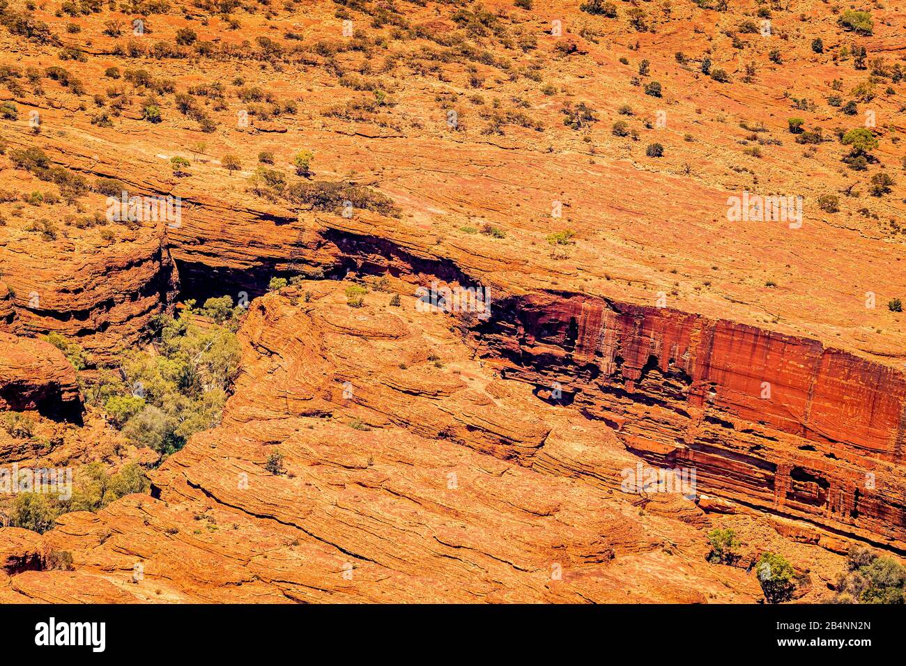 Kings Canyon, Northern Territory, Australien Stockfoto