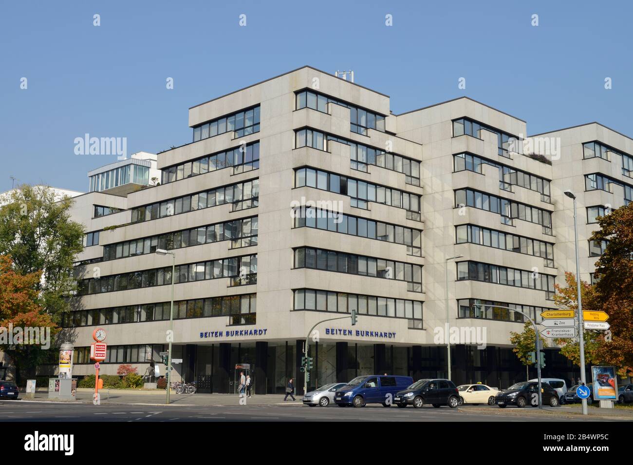 Constanze Pressehaus, Kurfuerstenstraße, Tiergarten, Mitte, Berlin, Deutschland/Kurfürstenstraße Stockfoto