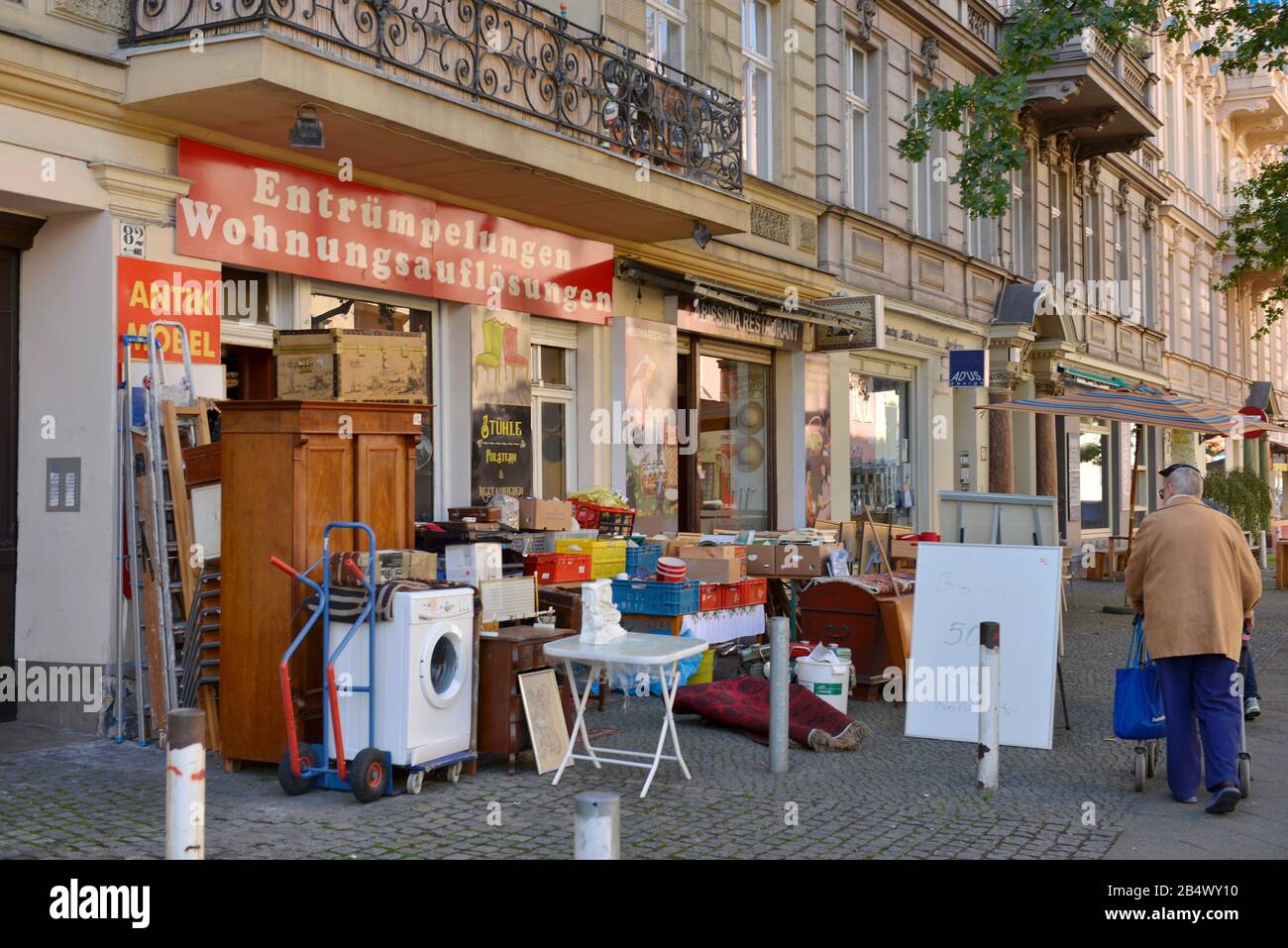 Troedelladen, Grunewaldstraße, Schönenberg, Berlin, Deutschland/Schöneberg Stockfoto