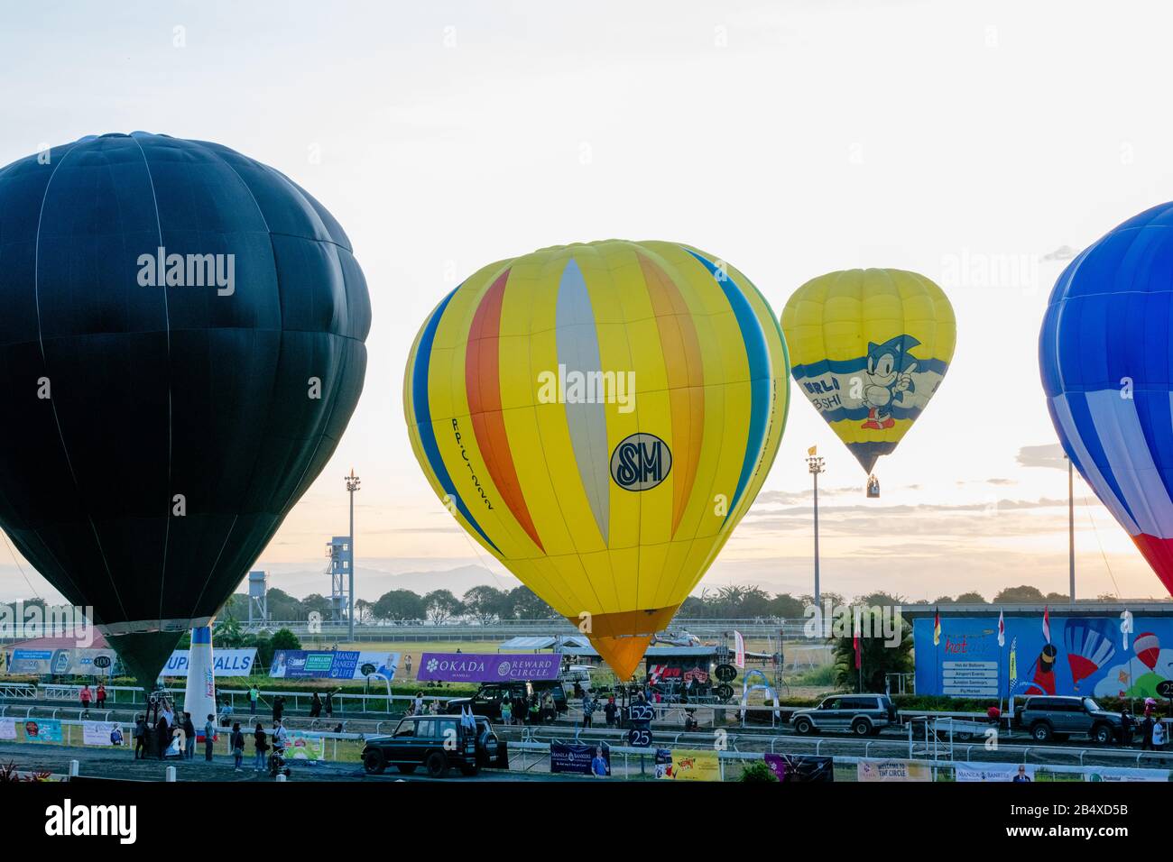 Heißluftballonfestival Air Carnival 2020 Stockfoto