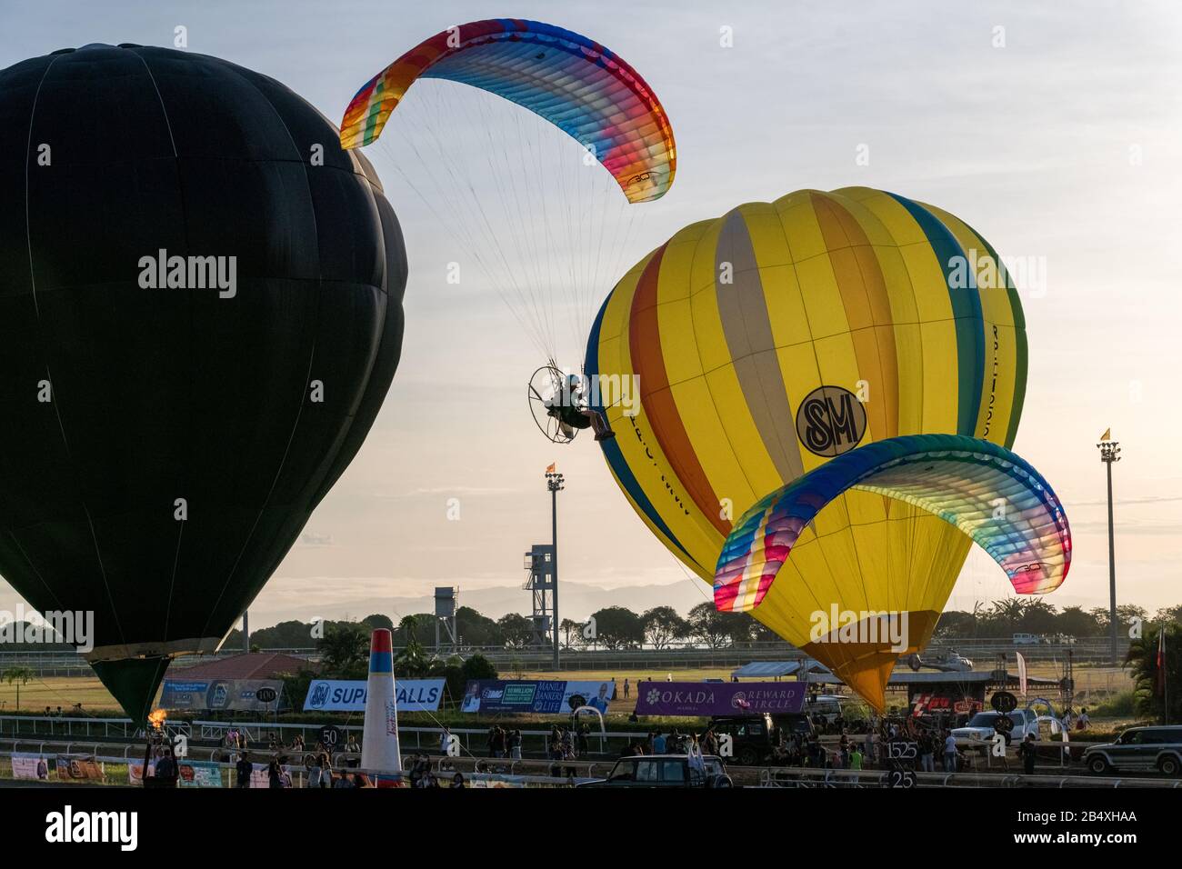 Heißluftballonfestival Air Carnival 2020 Stockfoto