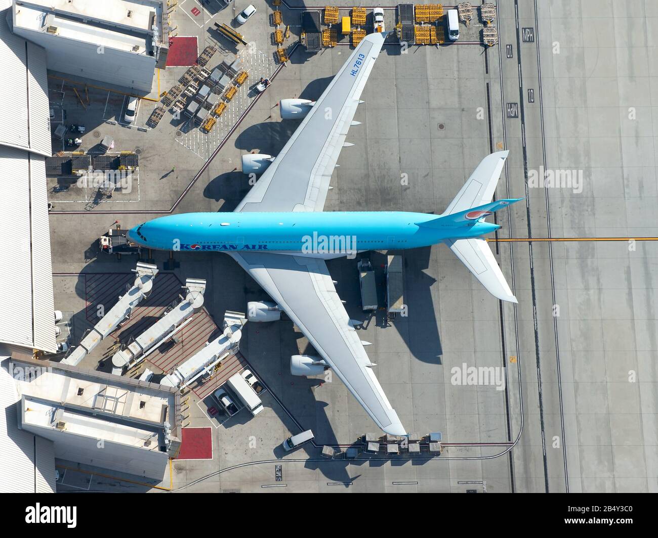Luftbild Des Koreanischen Airbus A380 A6 EOD Riesige luftbild-des-koreanischen-airbus-a380-a6-eod-riesige