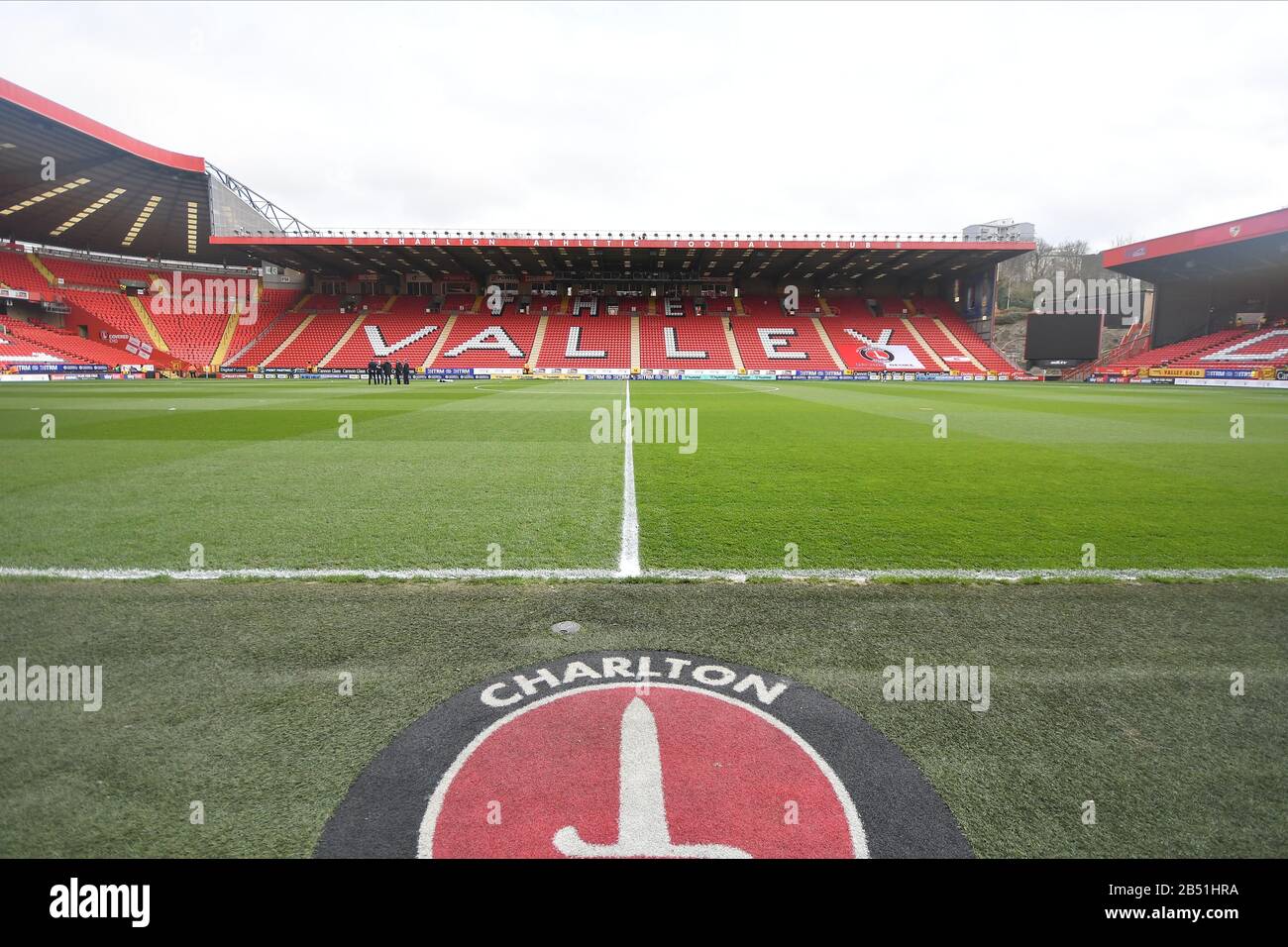 London, Großbritannien. März 2020. Allgemeiner Blick auf das Stadion beim Sky Bet Championship Match zwischen Charlton Athletic und Middlesbrough im Valley, London am Samstag, 7. März 2020. (Kredit: Ivan Yordanov   MI News) Foto darf nur für redaktionelle Zwecke in Zeitungen und/oder Zeitschriften verwendet werden, Lizenz für kommerzielle Nutzung erforderlich Kredit: MI News & Sport /Alamy Live News Stockfoto