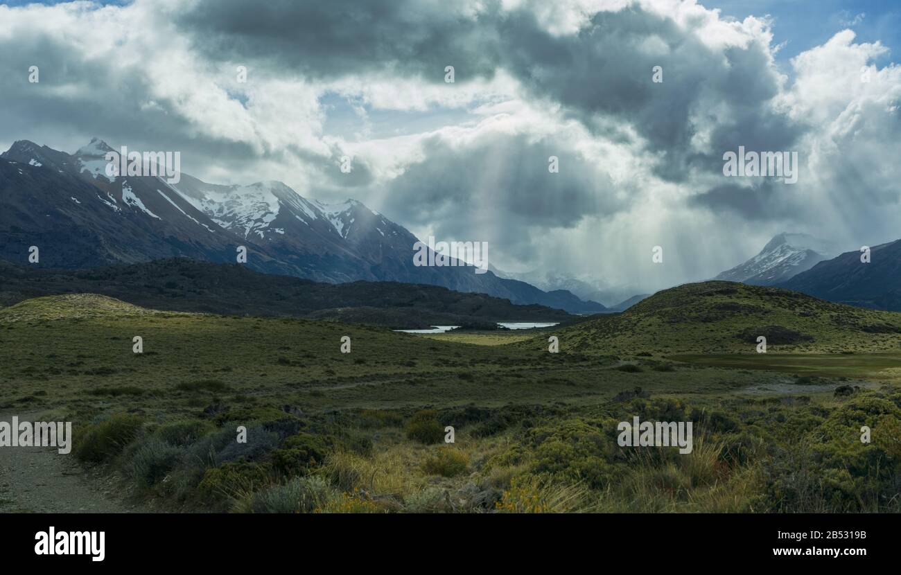 El Rincón Tal, Parque Nacional Perito Moreno, Patagonien Argentinien Stockfoto