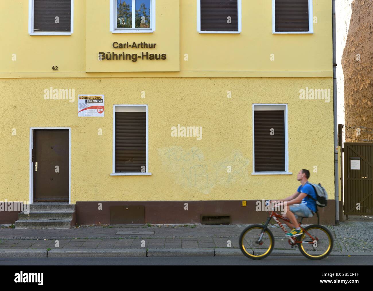 NPD-Zentrale, Seelenbinderstrasse, Köpenick, Berlin, Deutschland / Köpenick Stockfoto