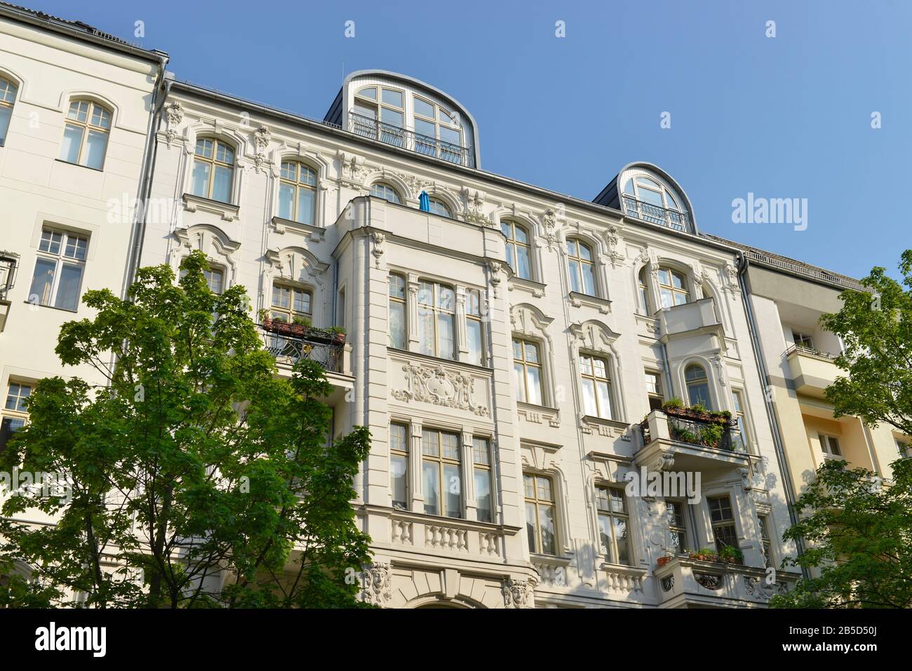 Altbauten, Prenzlauer Berg, Pankow, Berlin, Deutschland Stockfoto