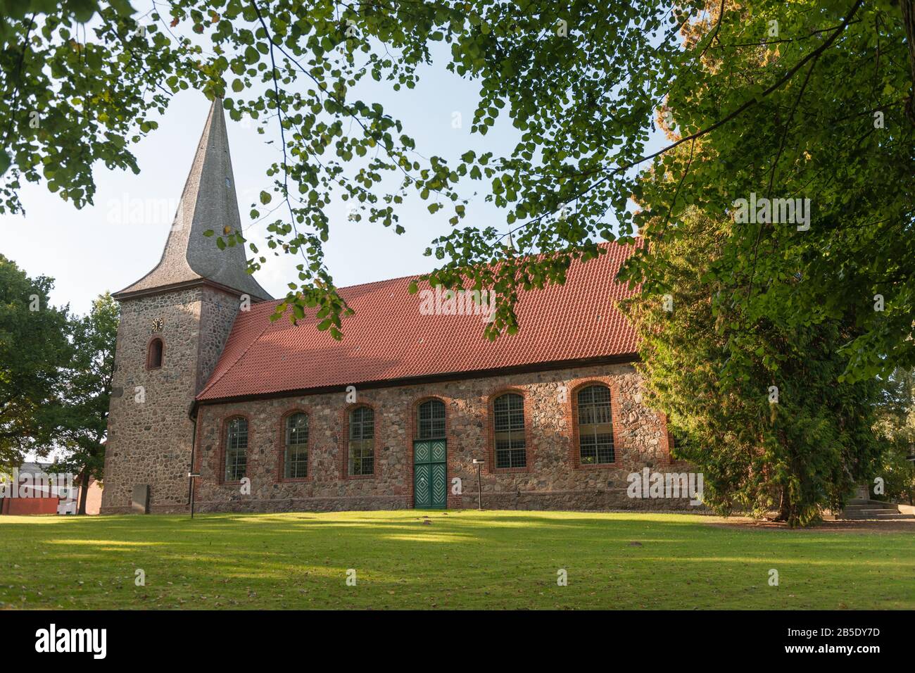 Dorf Siebeneichen, Kreis Lauenburg, Schleswig-Holstein, Norddeutschland, Mitteleuropa Stockfoto