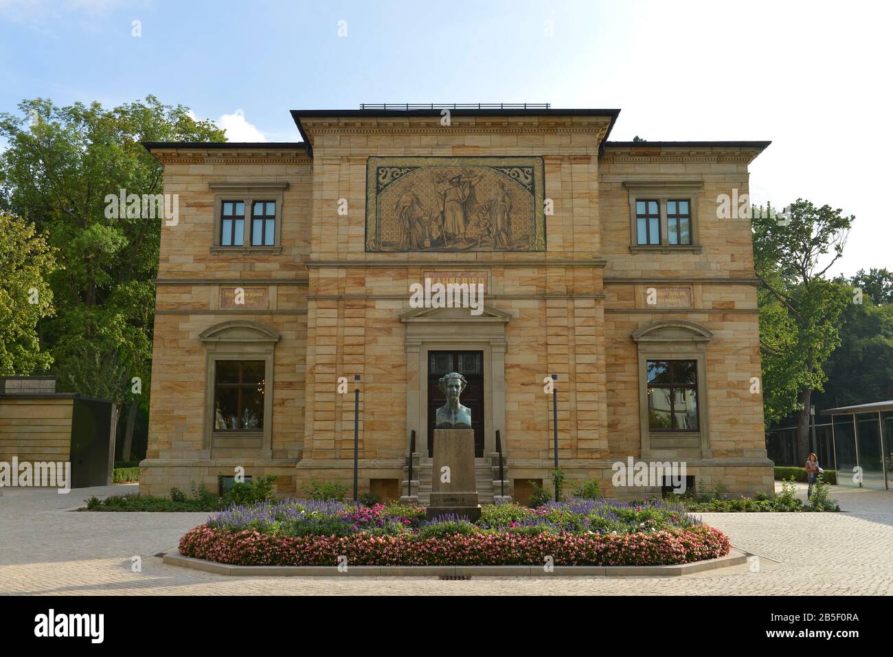 Villa Wahnfried, Richard-Wagner-Straße, Bayreuth, Bayern, Deutschland Stockfoto
