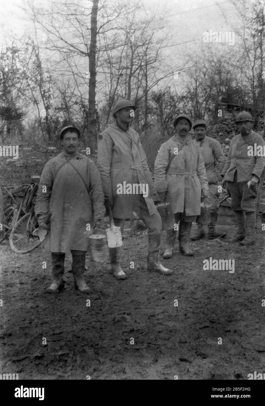 1. Weltkrieg französische Landstreitkräfte (Armee) / Grande Guerre Armée de terre Stockfoto