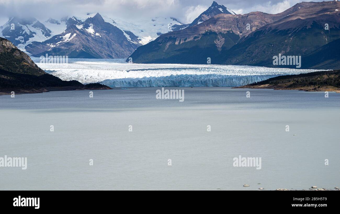 Perito moreno Glacier Nationalpark Argentinien Stockfoto