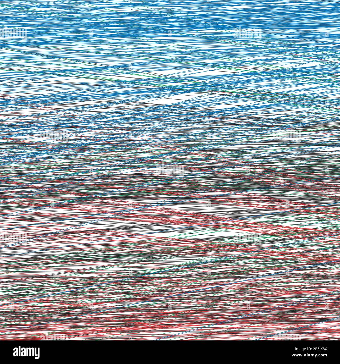 Dünne diagonal Gerade Gekreuzte Linien (Hatch-Arbeit) abstrakte Textur. Farbenfroher Criss Mit Geometrischem Hintergrund. Stockfoto
