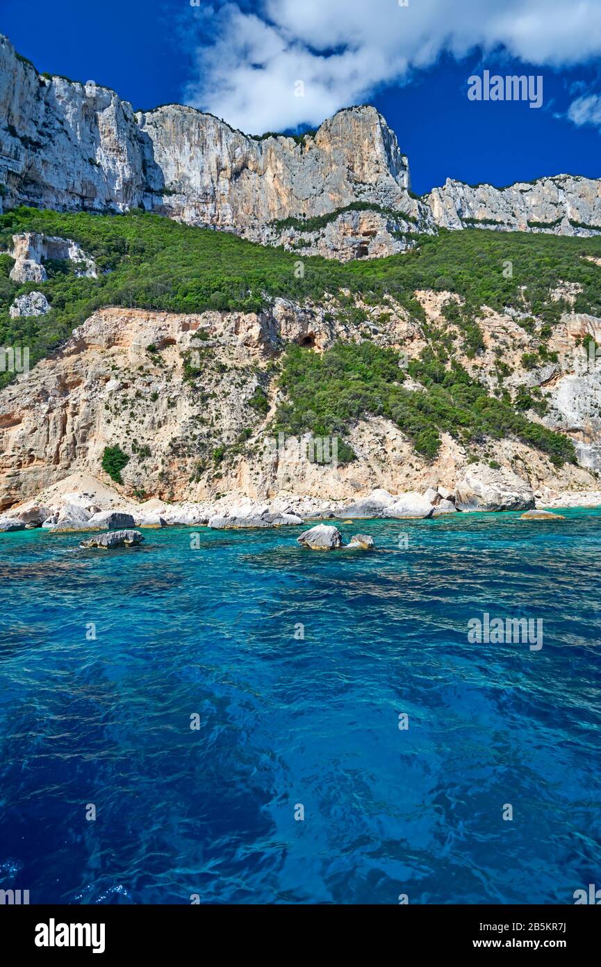 Golfo di Orosei auf Sardinien, Italien Stockfoto