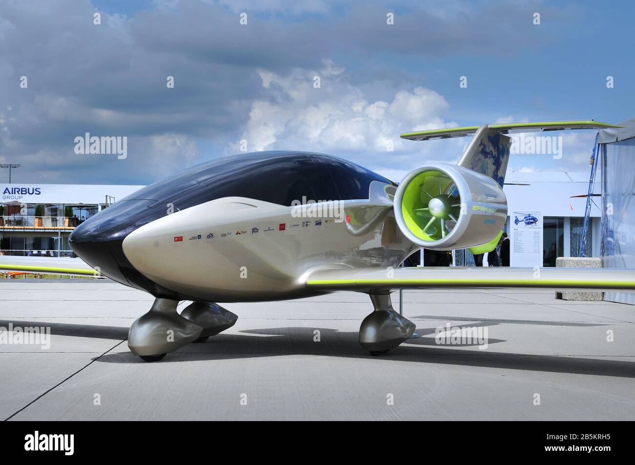 Airbus, E-Fan 2.0, ILA, Berlin-Schönefeld, Deutschland Stockfoto